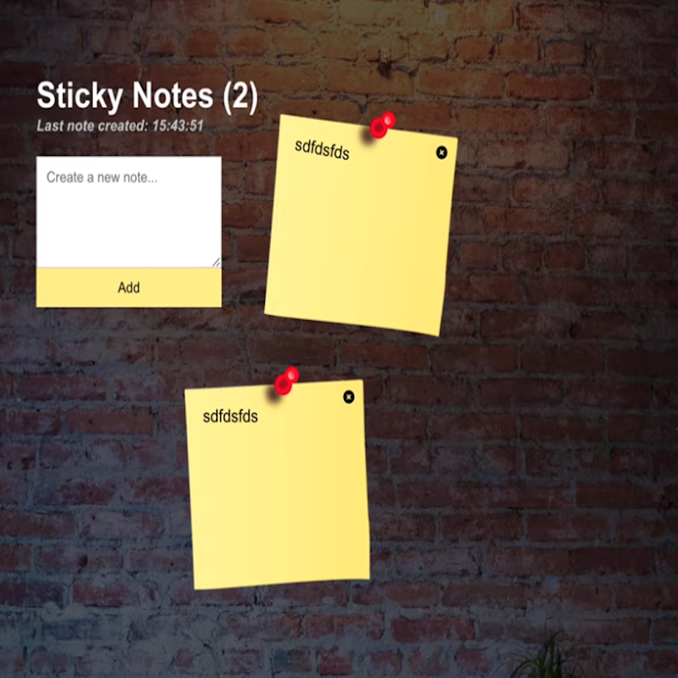 sticky note image
